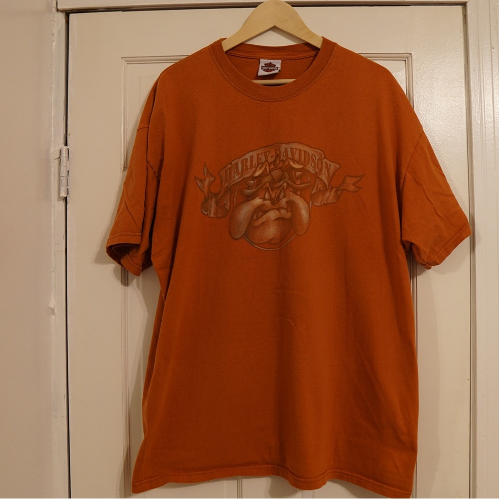 Harley Davidson Vintage Orange Looney Tunes T-Shirt